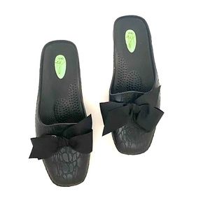 🖤OKA b. Croc embossed Slip-on Flats